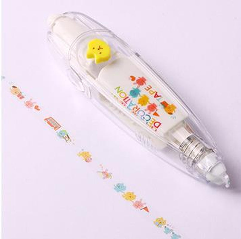 Kawaii Animals Cat Dog Owl Press Type Decorative Correction Tape Diary Stationery School Supply