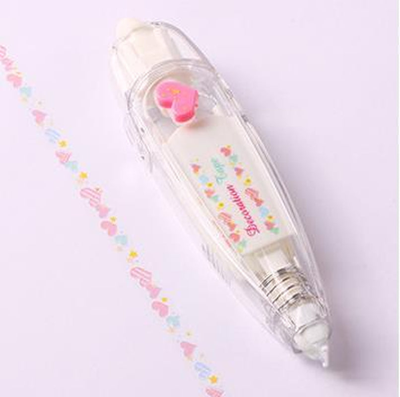 Kawaii Animals Cat Dog Owl Press Type Decorative Correction Tape Diary Stationery School Supply